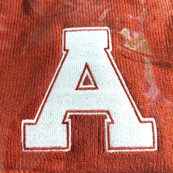 Unbranded Unisex Maroon Collegiate Varsity Font Monogram Knit Scarf - Picture 2 of 2